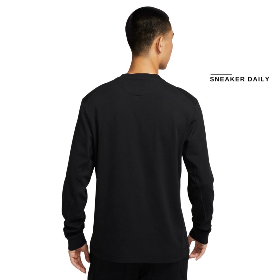 áo nike primary men's dry fit long sleeve versatile top fb8586-010