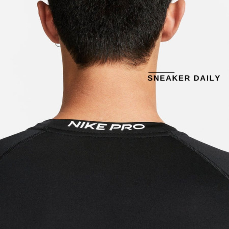áo nike pro dri-fit slim short-sleeve top 'black' fb7933-010