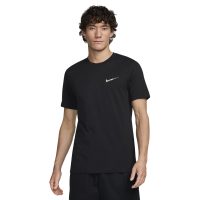 áo nike sportswear swoosh t-shirt asia sizing 'black' fz5418-010