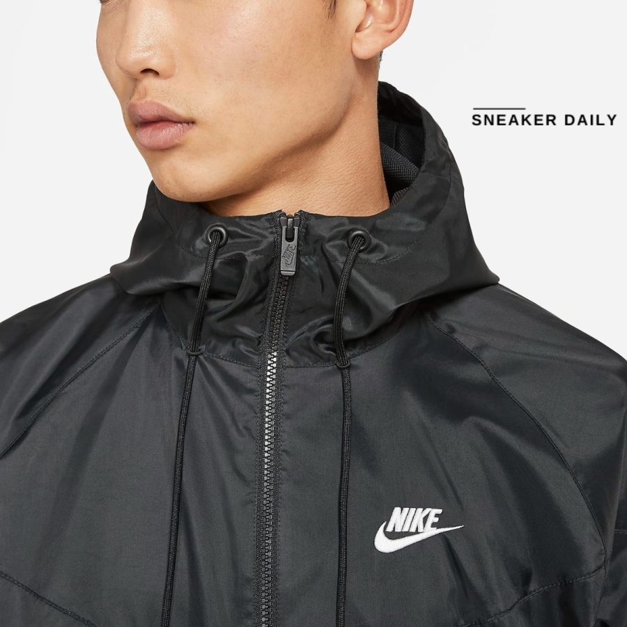 áo nike sportswear windrunner men's hooded jacket da0002-010