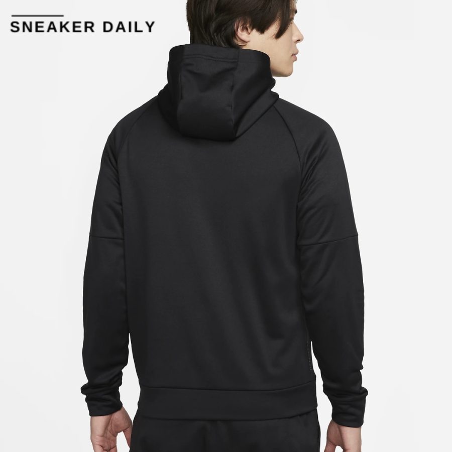 áo nike therma-fit men's full-zip fitness hoodie dq4831-010