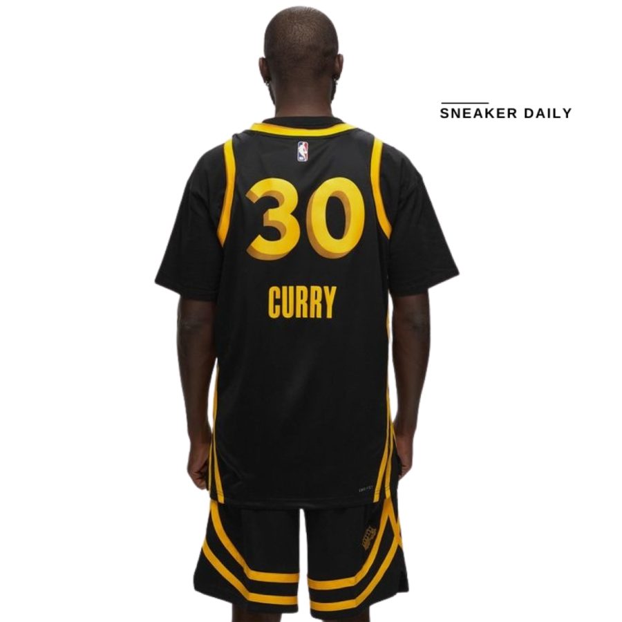 áo stephen curry golden state warriors city edition 2023/24 men's nike dri-fit nba swingman jersey dx8502-011