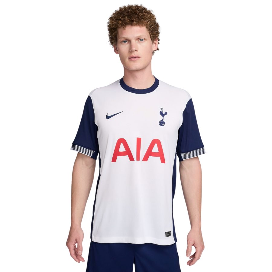 áo tottenham hotspur 2024/25 stadium home men's nike dri-fit soccer replica jersey fn8794-101