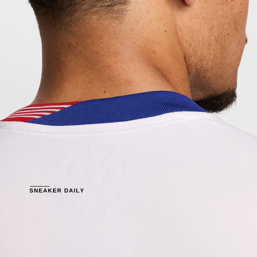 áo usmnt 2024 stadium home men's nike dri-fit soccer replica jersey fj4278-100