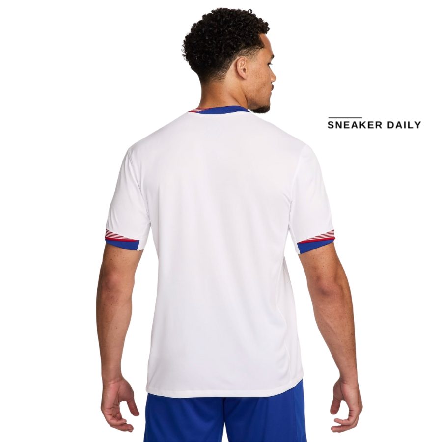 áo usmnt 2024 stadium home men's nike dri-fit soccer replica jersey fj4278-100