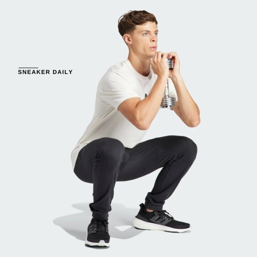 áo adidas aeroready all-gym category graphic tee - white is2363