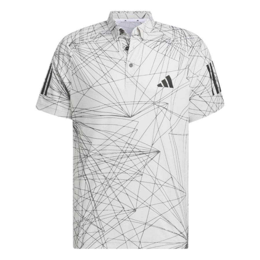 áo adidas aeroready graphic short sleeve polo shirt - white in6599