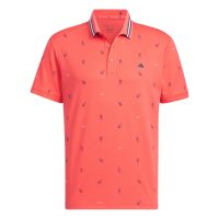 áo adidas aeroready playgreen monogram short sleeve polo shirt - preloved scarlet in9313