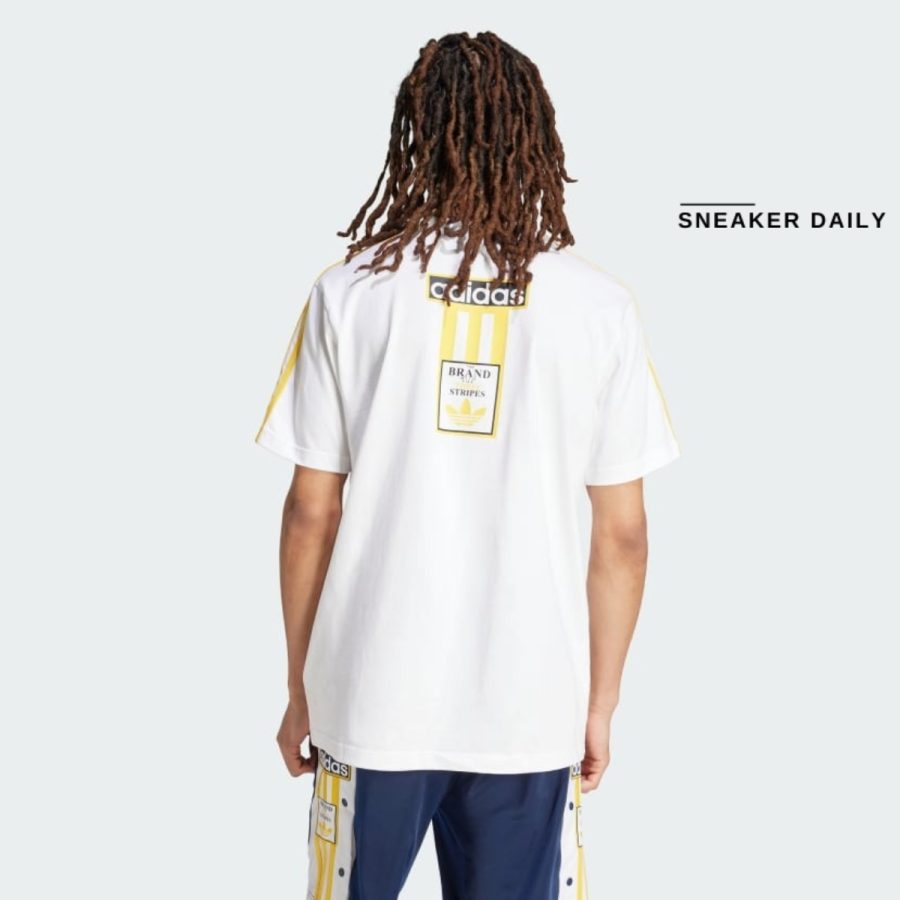 áo adidas adicolor adibreak t-shirt - white iu2360