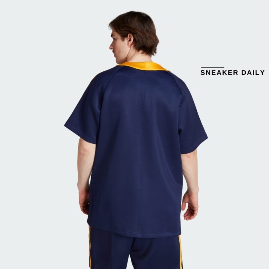 áo adidas adicolor classics+ short sleeve shirt (gender neutral) - dark blue im4458