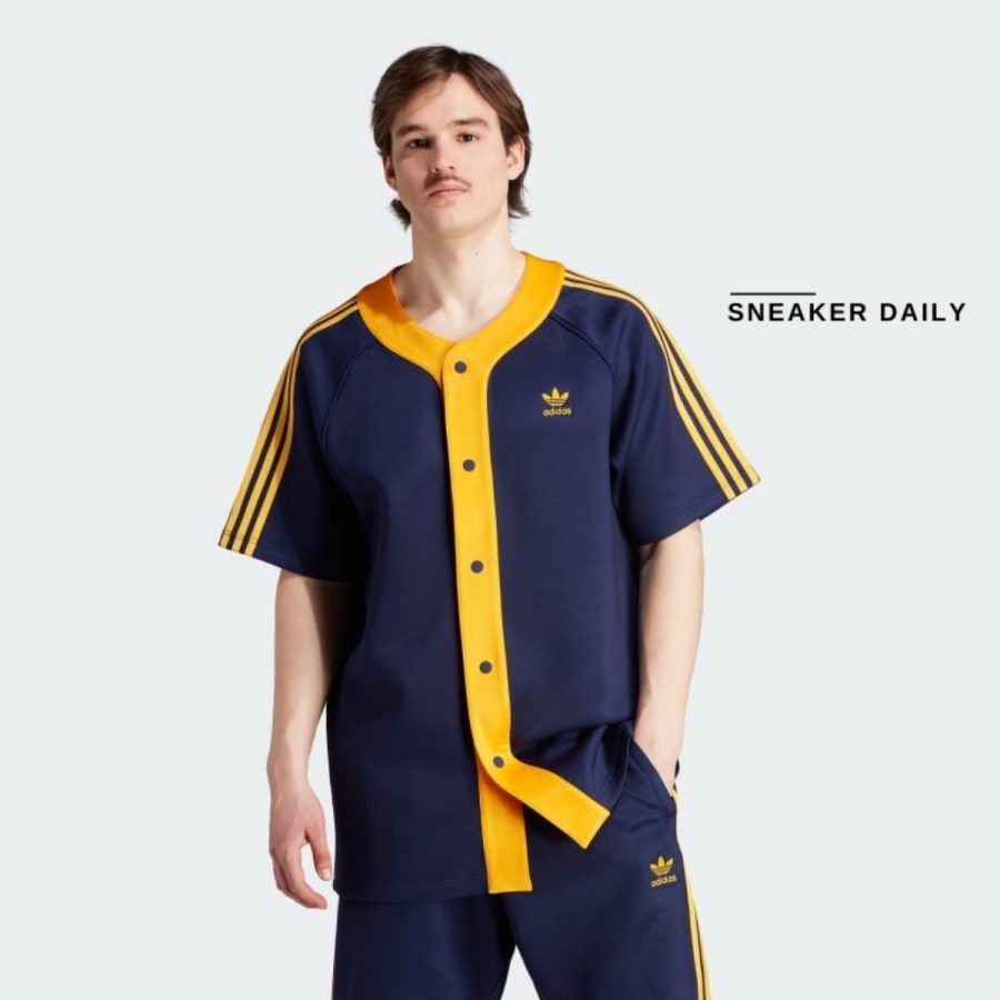 áo adidas adicolor classics+ short sleeve shirt (gender neutral) - dark blue im4458