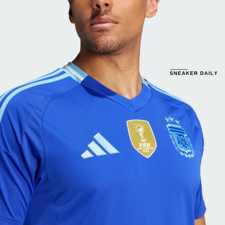 áo adidas argentina 24 away jersey - lucid blue ip8413