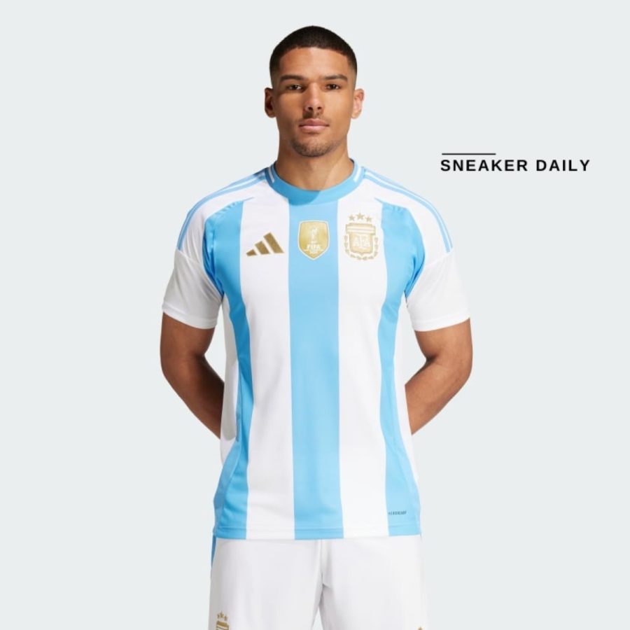 áo adidas argentina 24 home jersey - blue burst ip8409