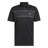 áo adidas chest stripe polo shirt - black is7127