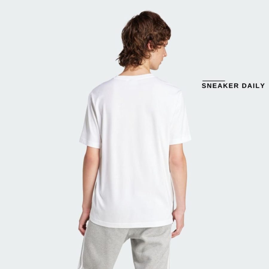 áo adidas classic monogram graphic tee - white is0261
