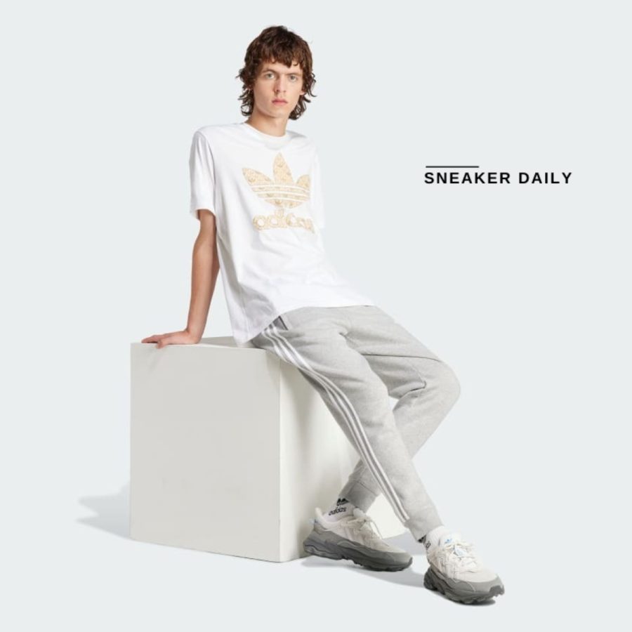 áo adidas classic monogram graphic tee - white is0261