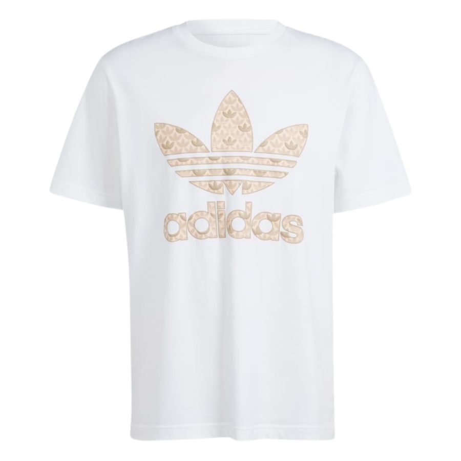 áo adidas classic monogram graphic tee - white is0261
