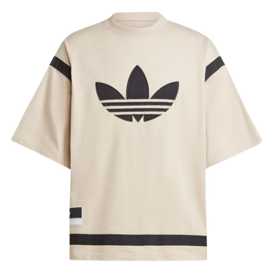 áo adidas classic street premium adibreak tee - wonder beige ip3282