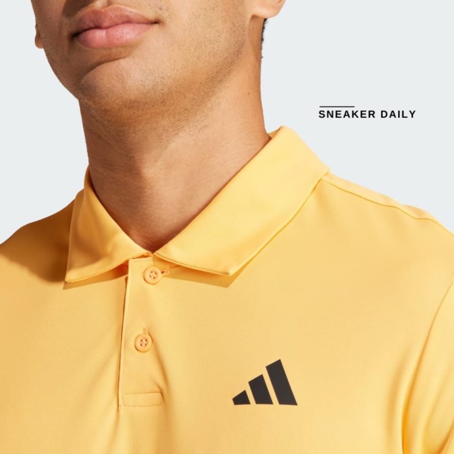 áo adidas club 3-stripes tennis polo shirt - hazy orange ip1895