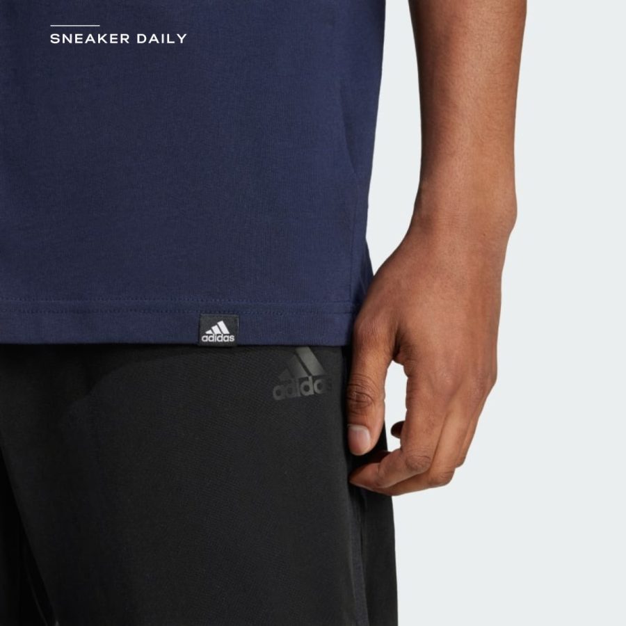 áo adidas collegiate graphic tee - legend ink iw2742