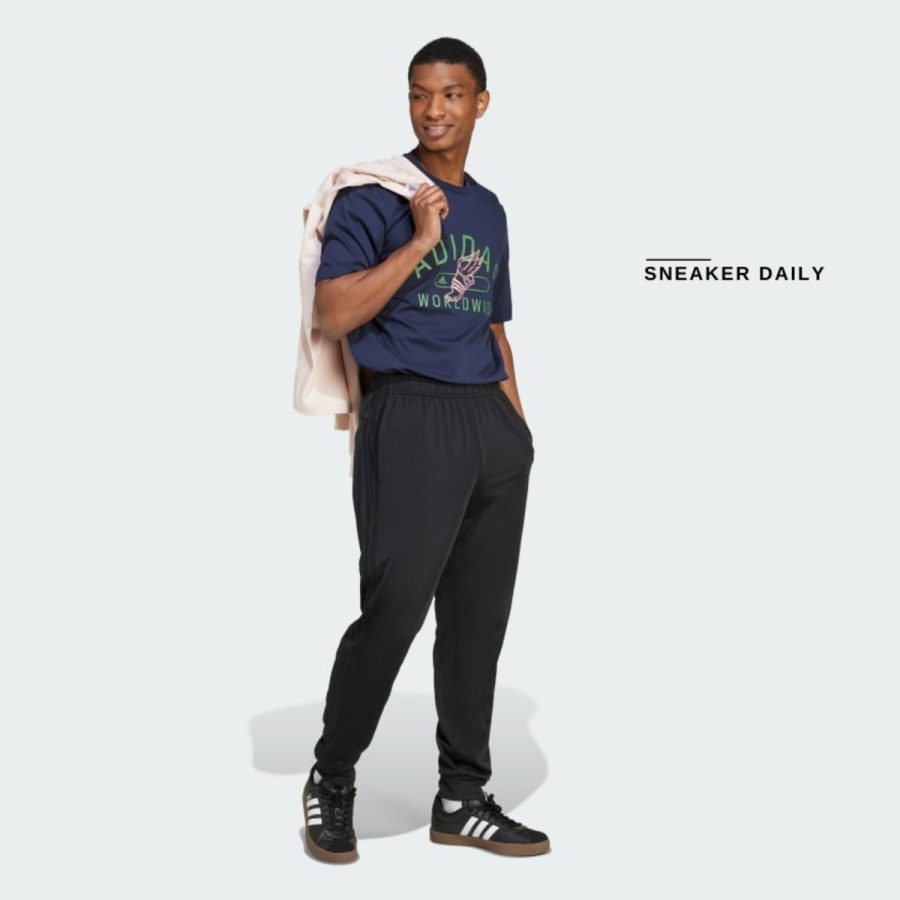 áo adidas collegiate graphic tee - legend ink iw2742