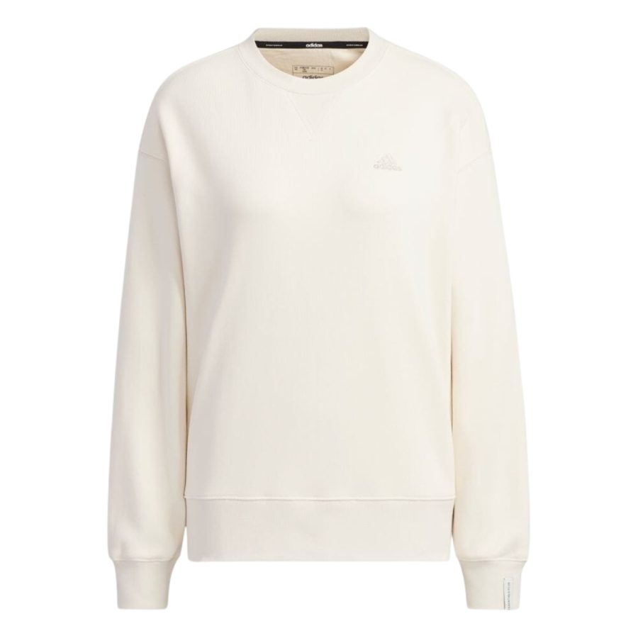 áo adidas essentials plus small logo crewneck sweatshirt jf1404