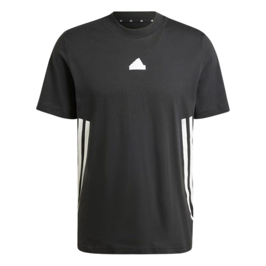 áo adidas future icons 3-stripes tee - black ix5196