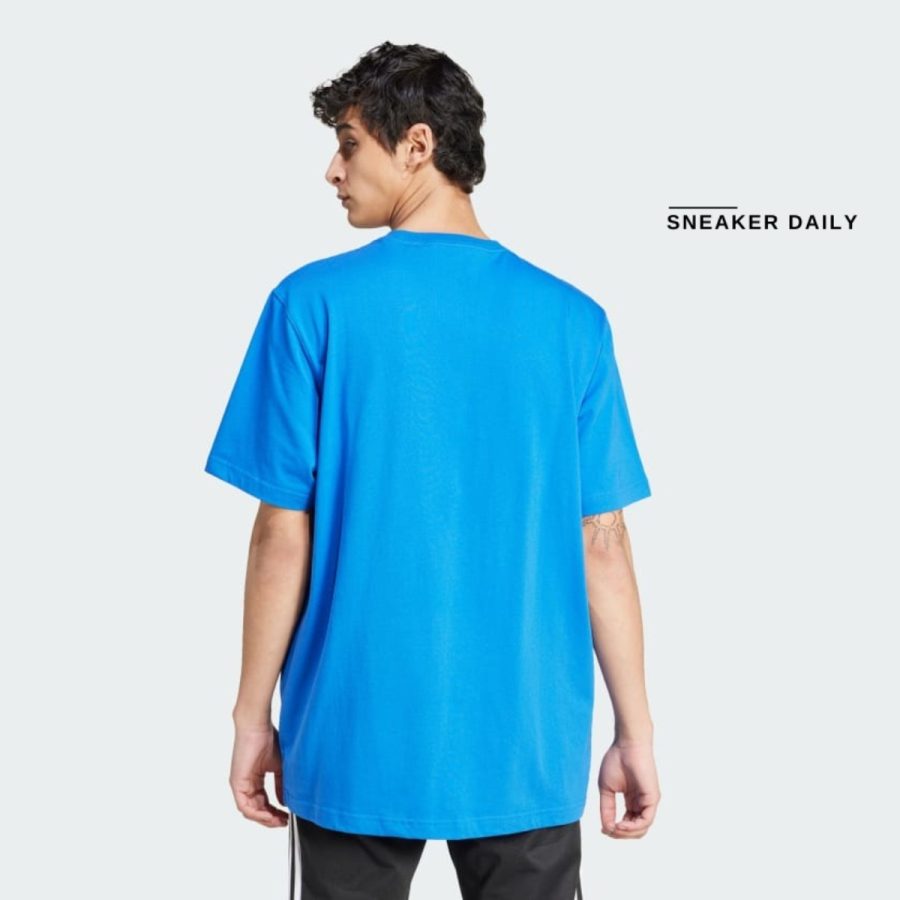 áo adidas graphic tee - blue jf2859