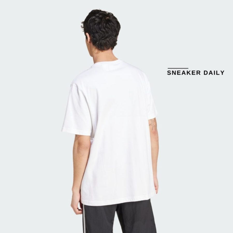 áo adidas graphic tee - white jf2858