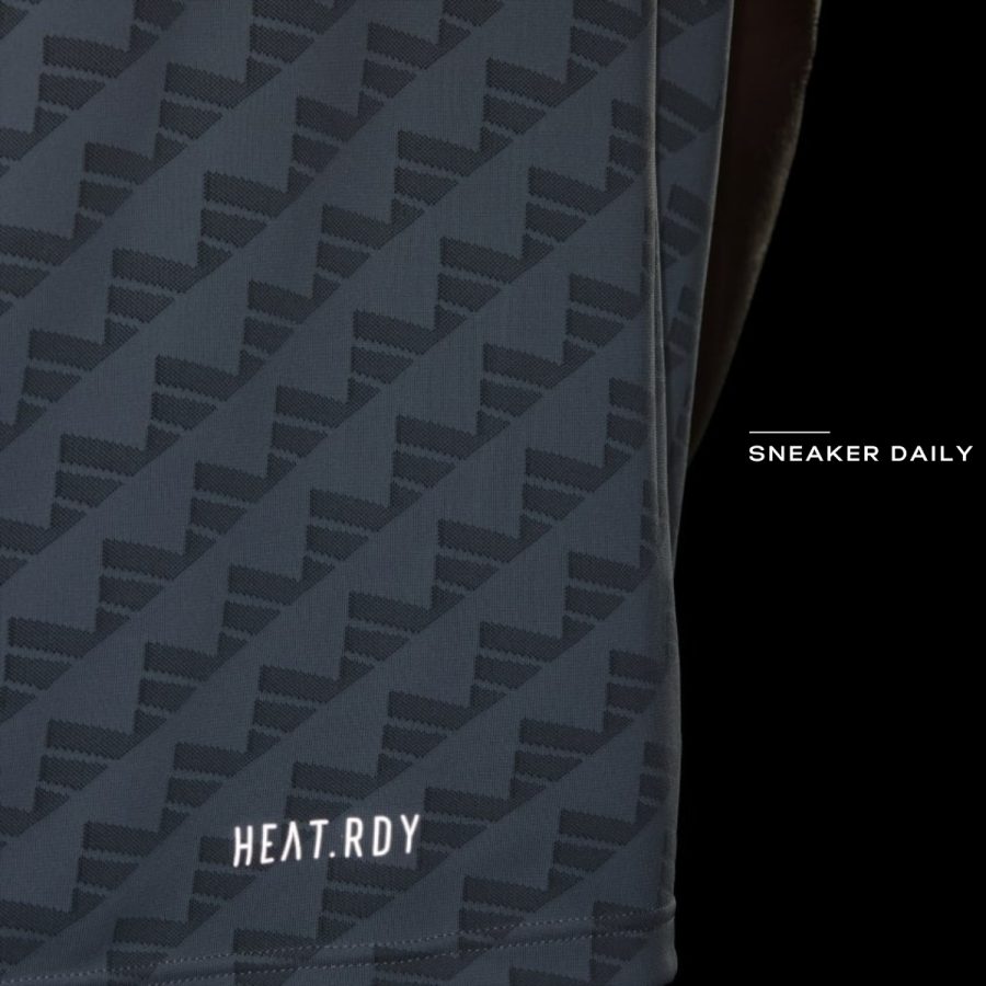 áo adidas heat.rdy jacquard short sleeve polo shirt - white in2794