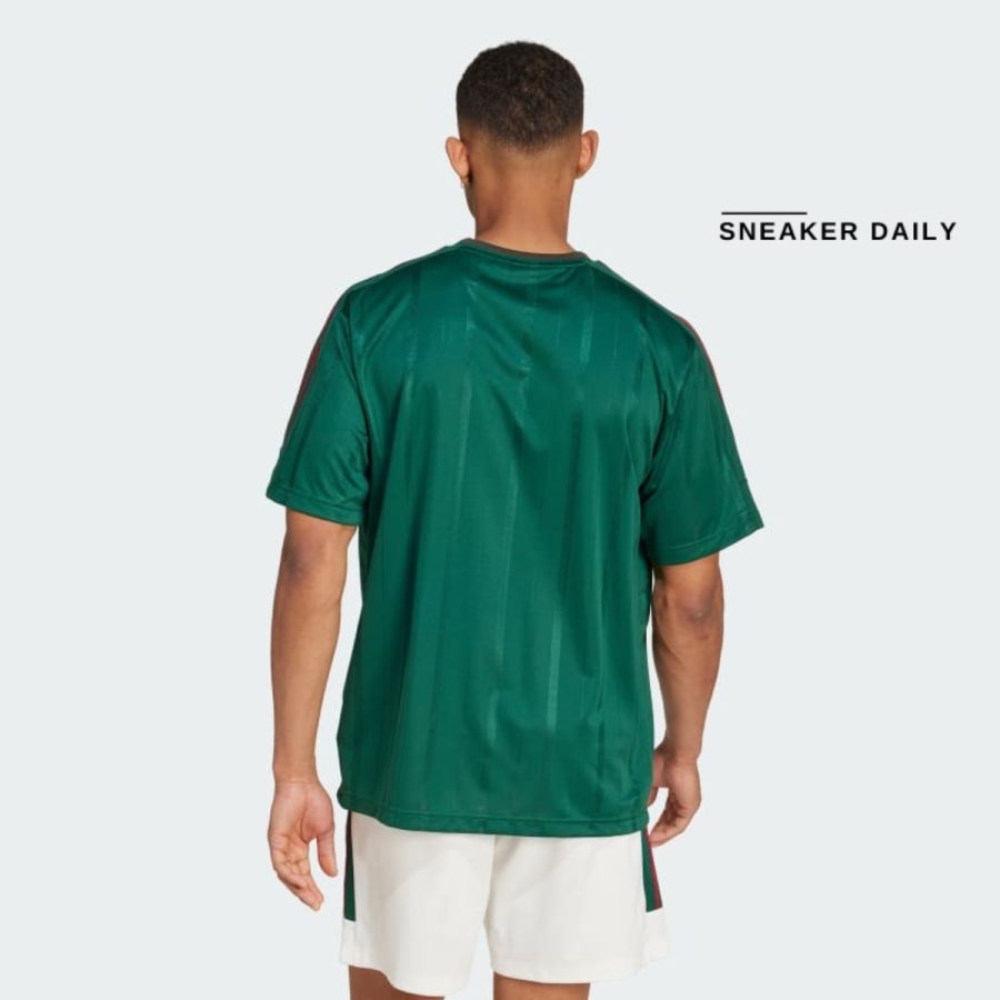áo adidas house of tiro nations pack tee - dark green iy2053