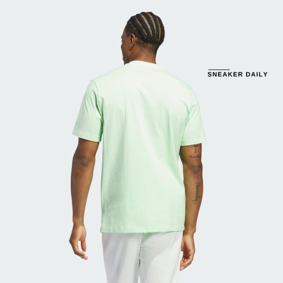 áo adidas lil stripe wedgie tee - semi green spark it4727