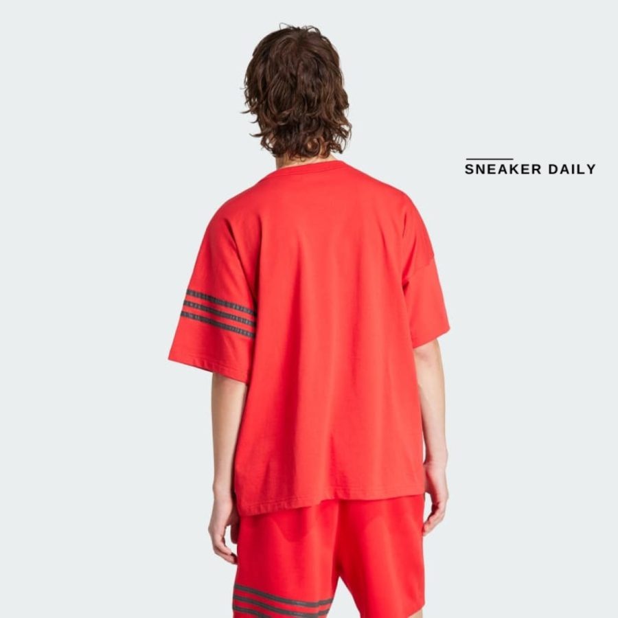 áo adidas street neuclassic tee - better scarlet is2824