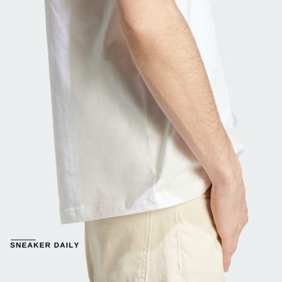 áo adidas tiro box graphic tee - white ii3595