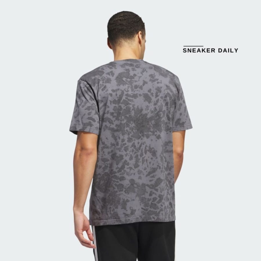 áo adidas trae tunnel graphic tee - grey ir5801