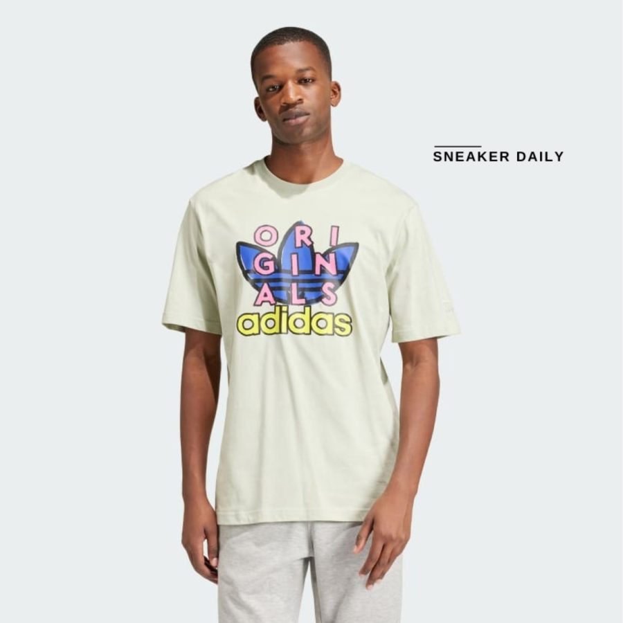 áo adidas training supply short sleeve tee - halo green is0231
