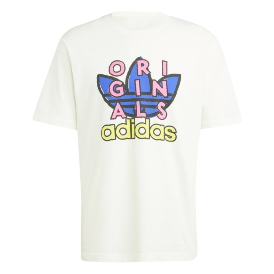 áo adidas training supply short sleeve tee - off white is2911