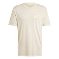 áo adidas trefoil essentials + dye pocket tee - putty grey is1763