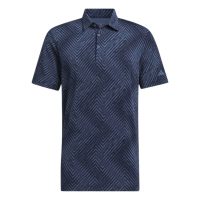 áo adidas ultimate 365 allover golf polo shirt - collegiate navy iu4388