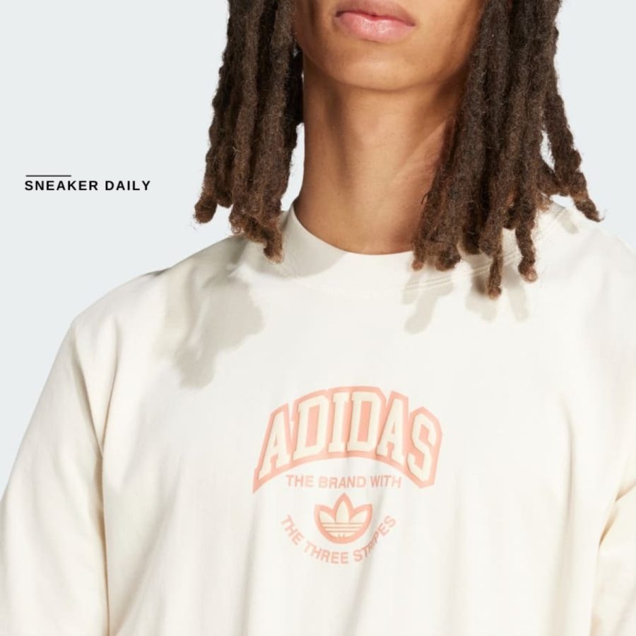 áo adidas vrct short sleeve tee - wonder white is0186