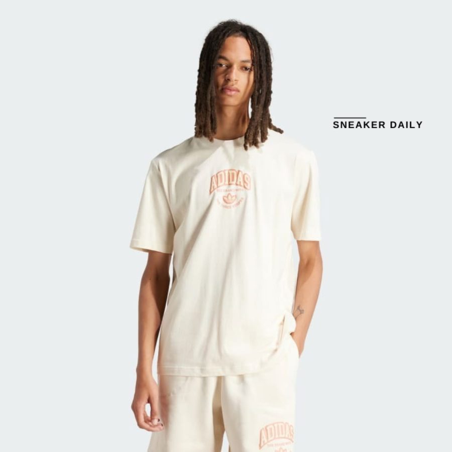 áo adidas vrct short sleeve tee - wonder white is0186