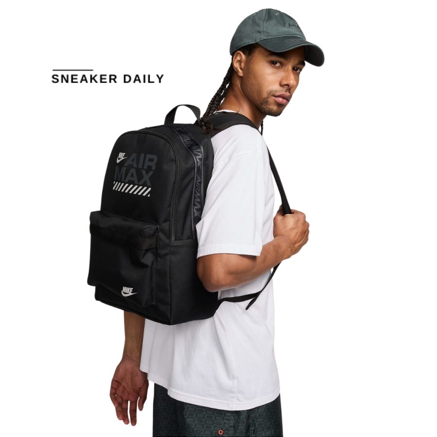 balo nike heritage backpack (25l) hf6966-010