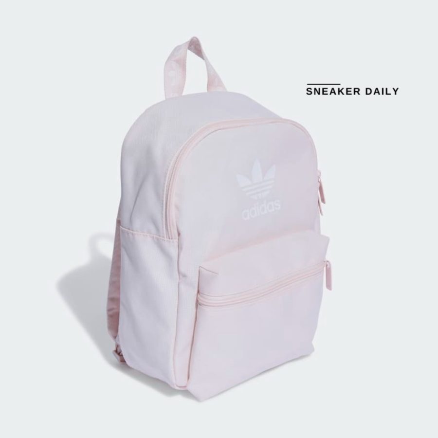 balo adidas adicolor classic small backpack - wonder quartz ic8537