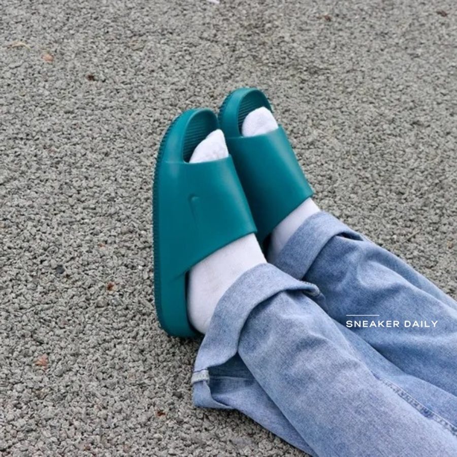 dép nike calm slide 'geode teal' fd4116-300