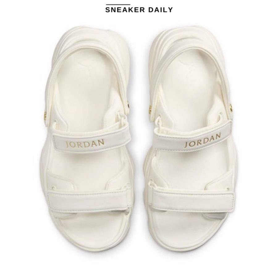 dép (wmns) jordan deja sandal 'sail metallic gold' fn5036-100