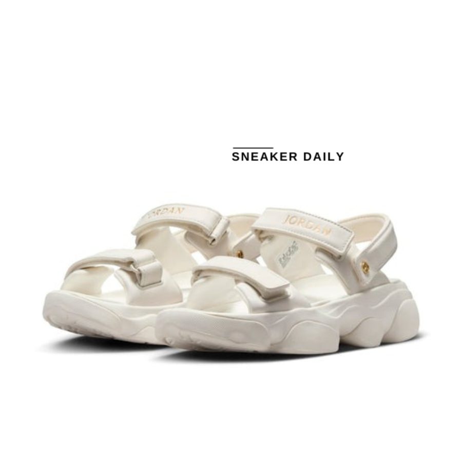 dép (wmns) jordan deja sandal 'sail metallic gold' fn5036-100