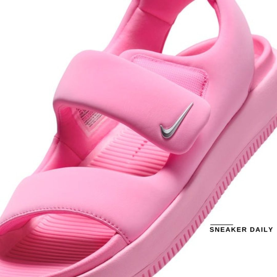 dép (wmns) nike calm sandal 'hyper pink' fj6043-600