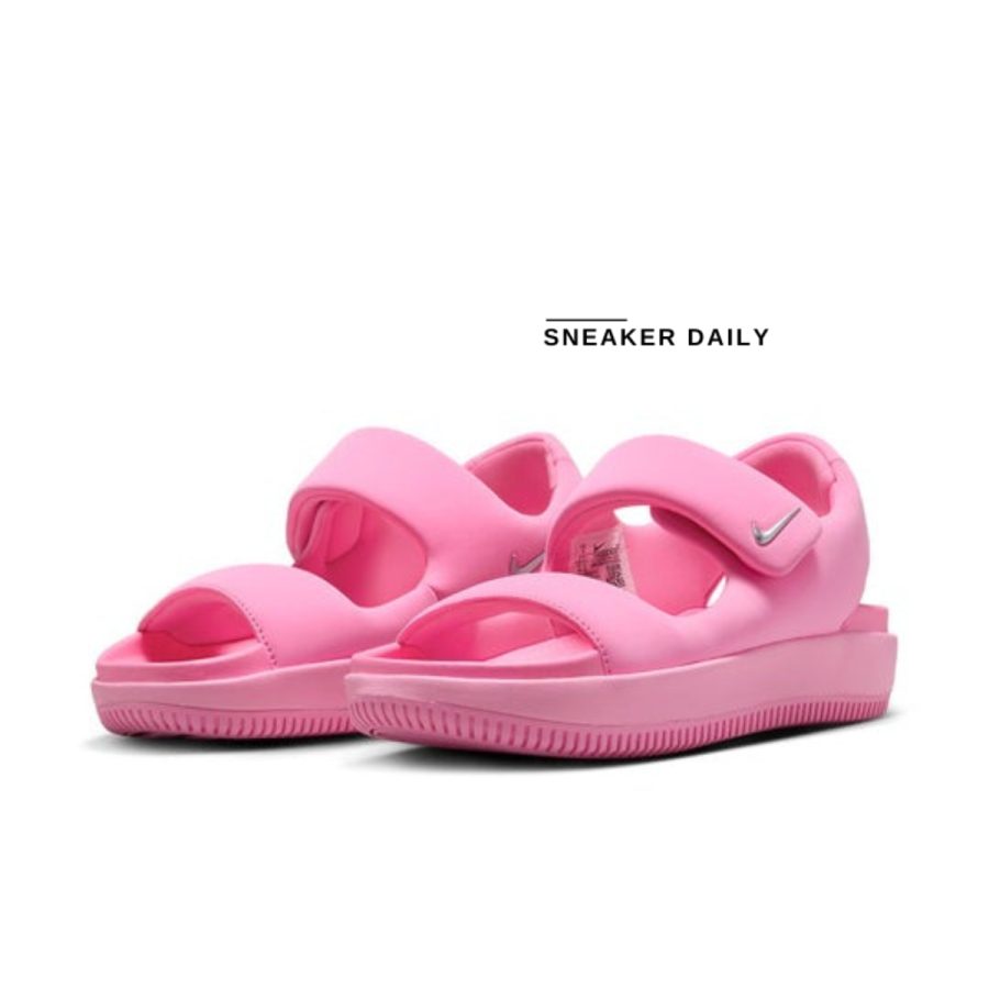 dép (wmns) nike calm sandal 'hyper pink' fj6043-600