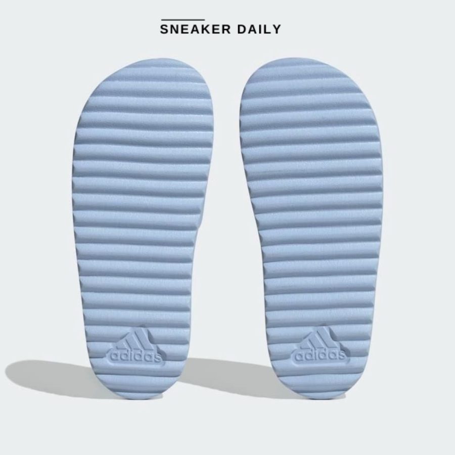 dép (wmns) adidas adilette platform slide 'blue dawn' hq6181