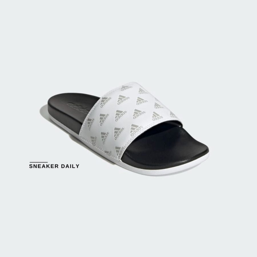 dép adidas adilette comfort 'cloud white / grey two' gv9737